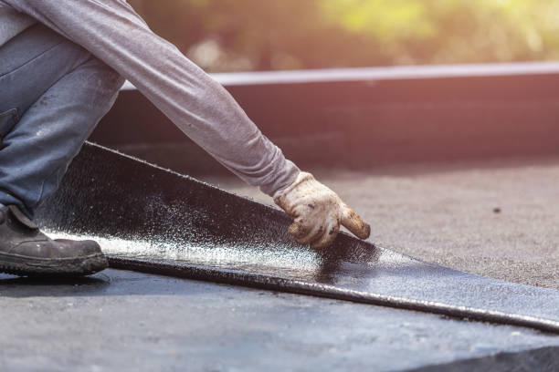 Professional Crawl Space Encapsulation technician working in Clio, MI